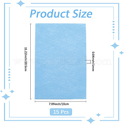 15Pcs Felt Non Woven Fabric&nbsp;DIY-SP0003-93F