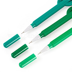 15Pcs 3 Colors Cactus Rubber Gel Pen&nbsp;AJEW-TA0002-67