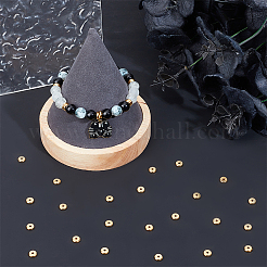 100Pcs Brass Beads&nbsp;KK-BBC0012-14B