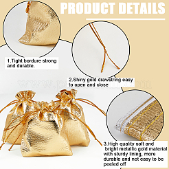 60Pcs Organza Drawstring Bags&nbsp;OP-BBC0001-01B