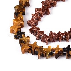 Natural & Synthetic Mixed Gemstone Beads Strands&nbsp;G-T143-31M