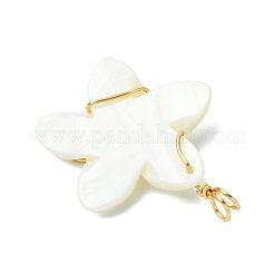 Natural Carved Freshwater Shell Pendants&nbsp;PALLOY-JF03390