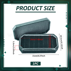 Rectangle Velvet Ring Organizer Boxes&nbsp;AJEW-WH0609-132