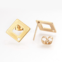 304 Stainless Steel Stud Earring Findings&nbsp;X-STAS-Q223-07