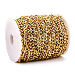 Aluminium Textured Curb Chains&nbsp;CHA-T001-44G
