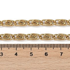 Ion Plating(IP) 304 Stainless Steel Lumachina Chain Necklaces&nbsp;NJEW-F297-01G