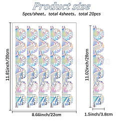 PVC Self Adhesive Stickers&nbsp;STIC-WH20010-20A