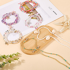 6Pcs 6 Styles Glass Seed Beads Stretch Waist Chains for Women&nbsp;AJEW-CY0001-17