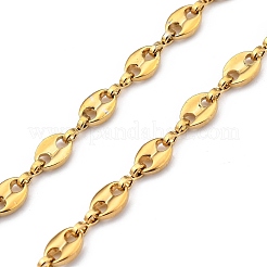 304 Stainless Steel Coffee Bean Chain Necklaces&nbsp;NJEW-JN03046