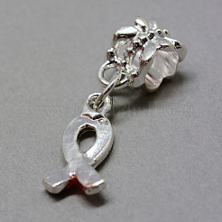 Alloy Enamel European Dangle Charms&nbsp;X-MPDL-R046-08B