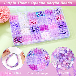Opaque Acrylic Beads&nbsp;SACR-TA0001-45B
