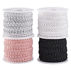 26 Yards 4 Colors Polyester Centipede Braid Lace Trimming&nbsp;OCOR-PH0003-95