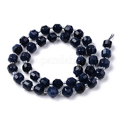 Dyed Natural Sapphire Beads Strands&nbsp;X-G-R482-01-8mm