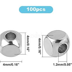 304 Stainless Steel Beads&nbsp;STAS-UN0008-36P