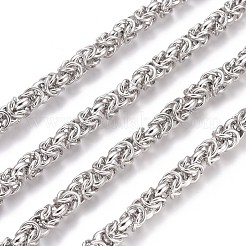 Tarnish Resistant Handmade 304 Stainless Steel Rope Chains&nbsp;CHS-L024-007P