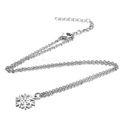 Tarnish Resistant 201 Stainless Steel Pendants Necklaces&nbsp;NJEW-S063-TN194-1