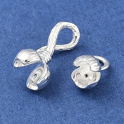 Brass Hook and S-Hook Clasps&nbsp;KK-P284-04S