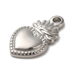 Non-Tarnish 304 Stainless Steel Pendants&nbsp;STAS-R223-02J