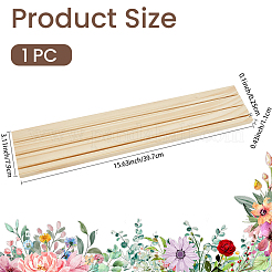 3-Slot Wood Slotted Display Stands&nbsp;ODIS-SP0002-25