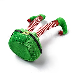 Christmas Cloth Elf Leg Ornaments&nbsp;DJEW-M007-02A