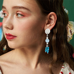 16Pcs Brass Stud Earring Findings&nbsp;KK-BC0013-45