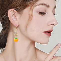 30Pcs 3 Colors Autumn Resin Pumpkin Beads&nbsp;RESI-YW0006-50