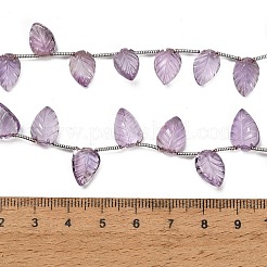 Natural Amethyst Carved Beads Strands&nbsp;GG-CBA0C95-E04-01
