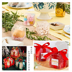 20Pcs Square Transparent Plastic PVC Box Gift Packaging&nbsp;CON-TA0001-26