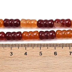 Natural Red Agate(Dyed & Heated) Beads Strands&nbsp;G-P595-A02-01