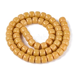 Imitation Jade Glass Beads Strands&nbsp;GLAA-NH0002-A06