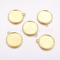 Alloy Pendant Cabochon Settings&nbsp;K0PAY011