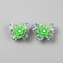 Opaque Acrlyic Sparkling Rhinestones Beads&nbsp;MACR-TAC0013-001C