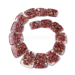 Dyed Natural Imperial Jasper with Resin Beads Strands&nbsp;G-Q017--E05-01A