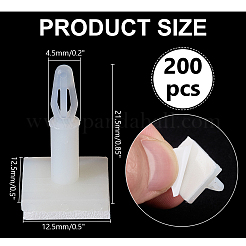 Plastic Self-Adhesive Spacers&nbsp;FIND-WH0149-46B