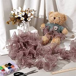 5 Yards Pleated Organza Pleated Lace Ribbon&nbsp;OCOR-PH0004-67B