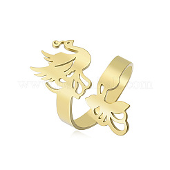 304 Stainless Steel Cuff Open Rings&nbsp;WG6E5AE-02