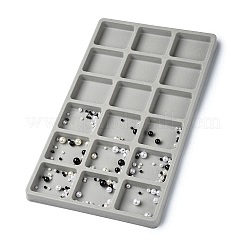 18 Grids Flocking PE Bead Design Boards&nbsp;ODIS-YW0001-04