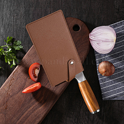 2Pcs Imitation Leather Kitchen Knife Scissors Case&nbsp;AJEW-CL0005-70B