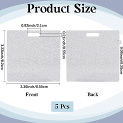 Acrylic Big Pendants&nbsp;MACR-WH20001-12D