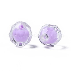 Transparent Acrylic Beads&nbsp;TACR-S135-009