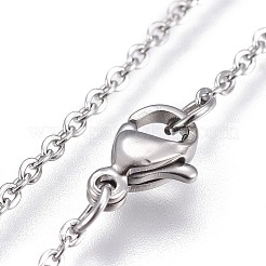 Non-Tarnish 304 Stainless Steel Pendant Necklaces&nbsp;NJEW-E141-41P