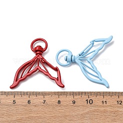 Spray Printed Alloy Swivel Clasps&nbsp;PALLOY-P320-02M