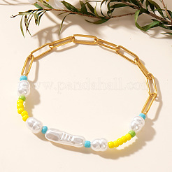 Bohemian Style Ppaerclip Chain Link Bracelets&nbsp;FI6672