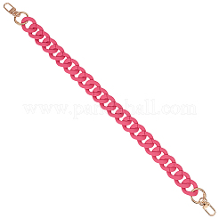 1Pc Acrylic Curb Chain Bag Chains for Bucket Bag&nbsp;PURS-CN0001-13