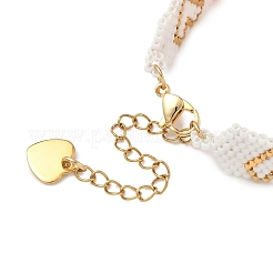 Glass Seed Beaded Bracelets for Women&nbsp;BJEW-MZ00213