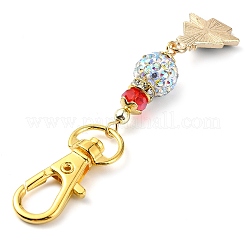 15Pcs 15 Style Christmas Alloy Enamel Pendant Decorations&nbsp;HJEW-JM02205