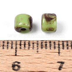 Baking Paint Glass Seed Beads&nbsp;SEED-N009-02D