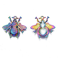 Rainbow Color Alloy Pendants&nbsp;PALLOY-N156-183-NR