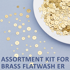 4 Styles Brass Spacer Beads&nbsp;KK-FH0008-24