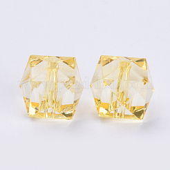 Transparent Acrylic Beads&nbsp;TACR-Q259-8mm-V16